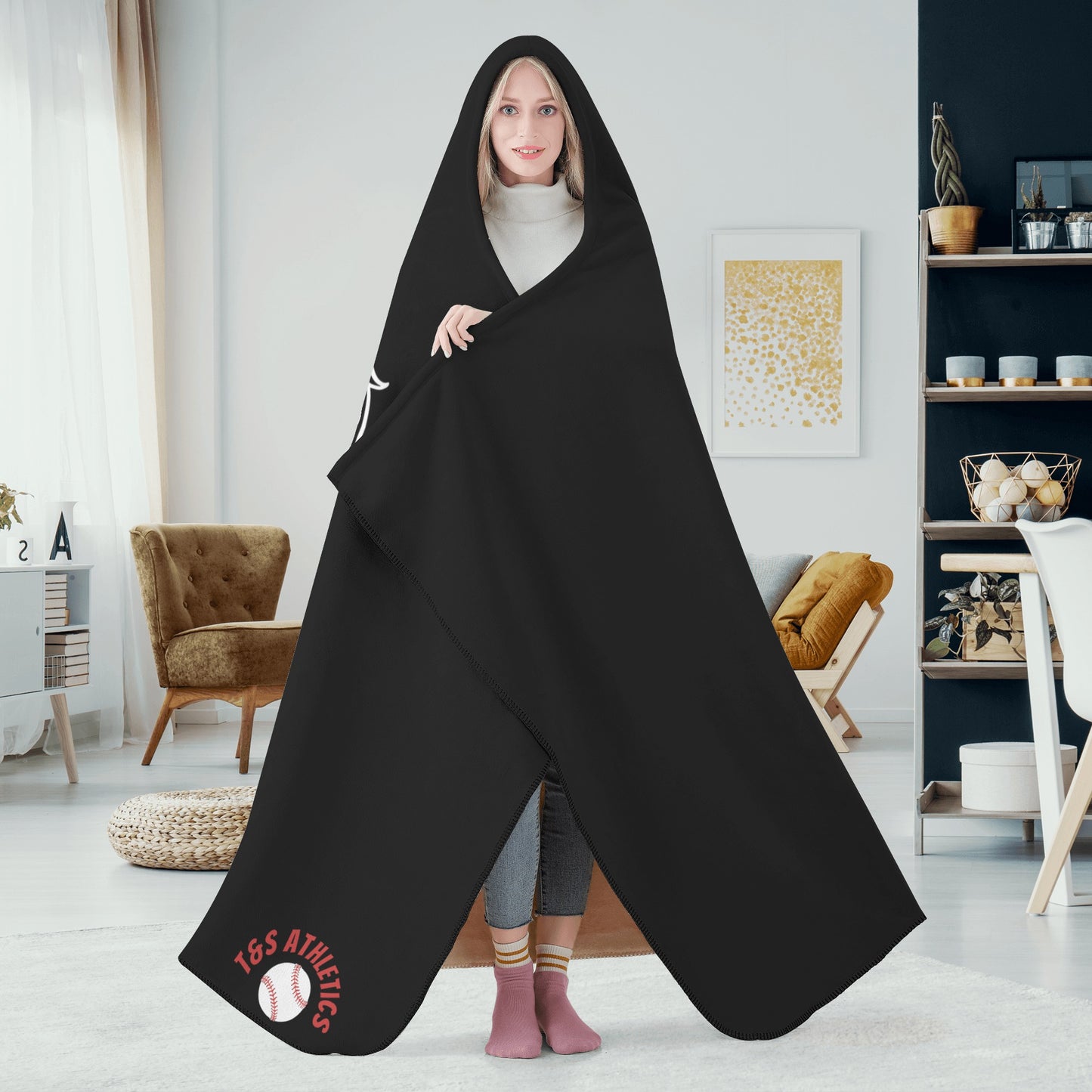 Winged Cross Hooded Blanket (FREE SHIPPING)