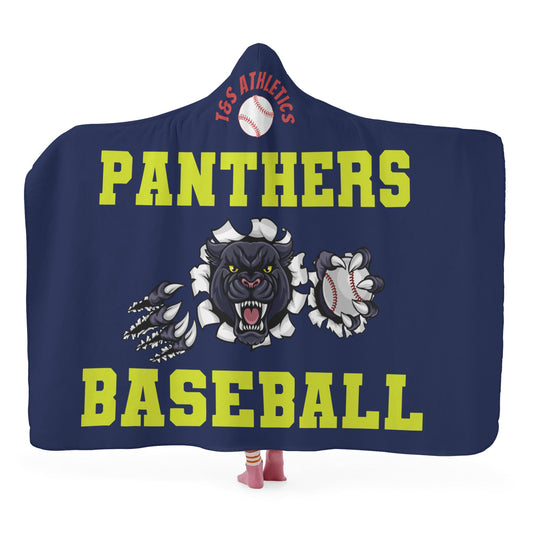 Panthers Baseball Hooded Blanket