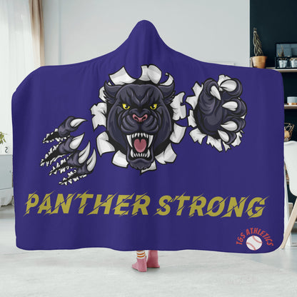 Panther Strong Hooded Blanket