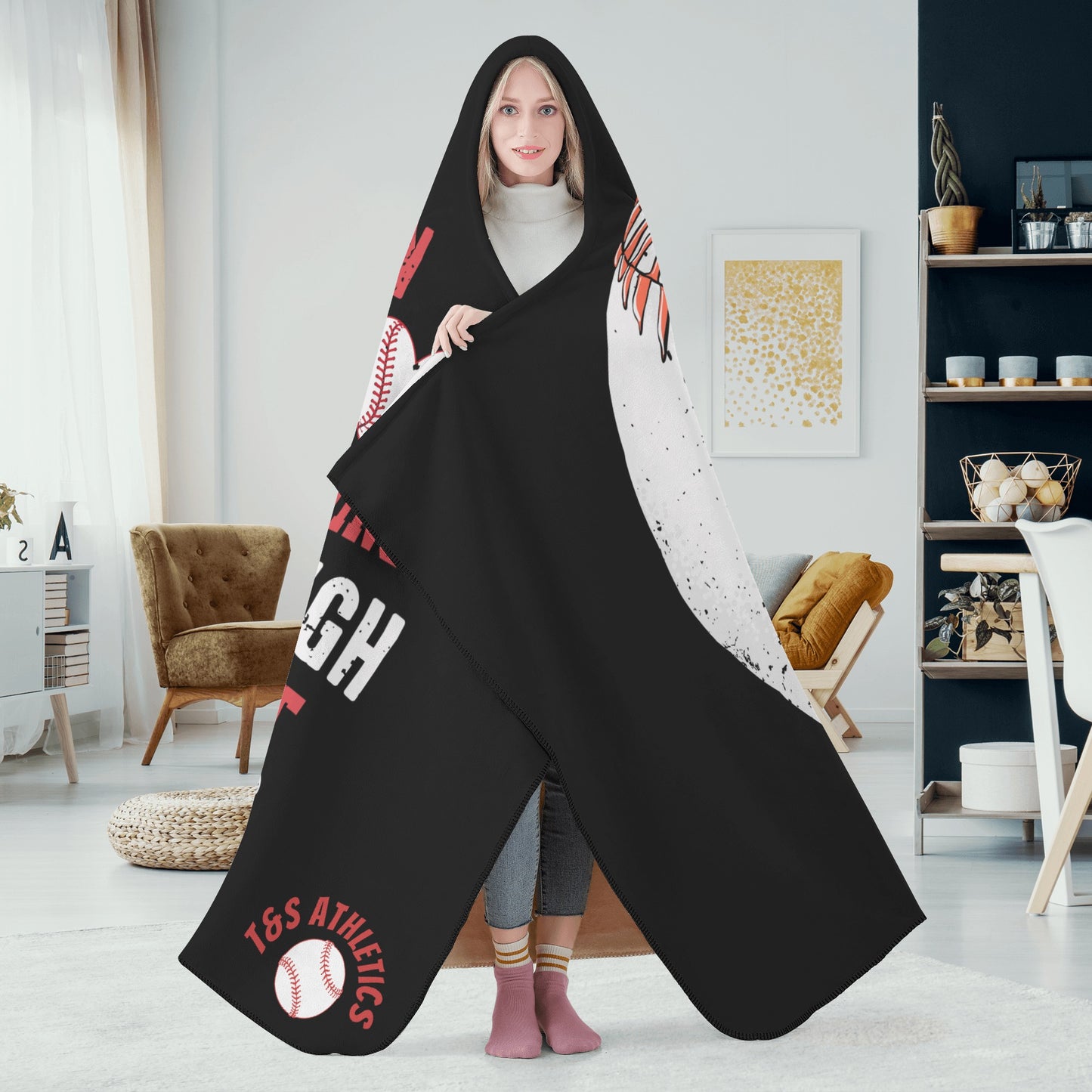 I can do all things Hooded Blanket